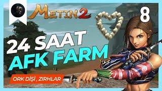 24 SAAT ORK DİŞİ AFK FARMI  30 GÜN YAĞMA PET SERİSİ   METİN2 TR RUBYCharon  BÖLÜM 8