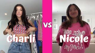 Charli D’amelio Vs Nicole Laeno TikTok Dances Compilation