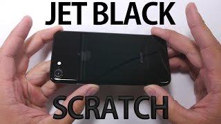 Jet Black iPhone 7 - SCRATCH TEST