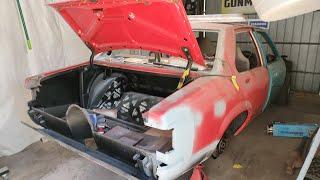 Project Update LH Torana Garage Resto