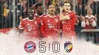 FC Bayern vs. Victoria Pilsen 5-0  Champions League Highlights