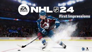 NHL 24 gameplay and first impressions