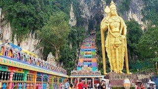 Swami Murugan temple  Batu Caves Kuala lumpur Malaysia 2023  4K