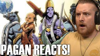 The 10 Avatars of Vishnu - Hindu Mythology  Pagan Reacts