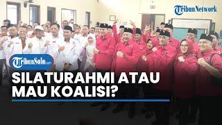 Alasan PDI-P Karanganyar Temui PKS Karanganyar Silahturahmi dan Ada Kecocokan Visi Misi