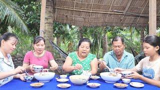 Giải Cảm Cho Cả Gia Đình với Nồi Bánh Canh Xí Quách Trời Mưa Kiểu Này Ăn Thiệt Là NgonBQCM & Family