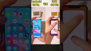 Android 120Hz vs Apple 60Hz Speed Test