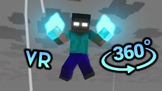 360° Video  HEROBRINE - Minecraft VR