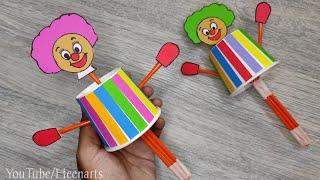 SUPER EASY PUPPETS FROM PAPER CUP  PUPPET MAKING  BEST OUT OF WASTE FROM PAPER CUP