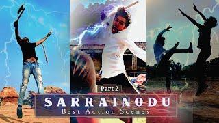 Allu Arjun  Sarrainodu All Best Action scence  attitude video #alluarjun #alluarjunstatus