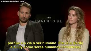 Amber Heard e Matthias Schoenaerts falam sobre The Danish Girl LEGENDADO PTBR