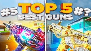 Top 5 Guns in COD Mobile Season 6