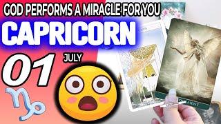 Capricorn ️ GOD PERFORMS A MIRACLE FOR YOU horoscope for today JULY  1 2024 ️ #capricorn tarot