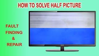 How to Repair Half Screen Problem  Solve Half Display Problem