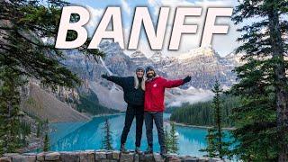BANFF NATIONAL PARK Travel Guide - TOP THINGS TO SEE AND DO Moraine Lake Lake Louise and MORE