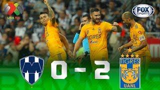 Monterrey - Tigres 0-2  GOLES  Jornada 12  Liga MX