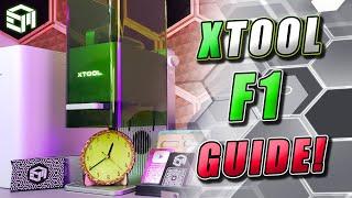 XTOOL F1 In-Depth Setup Guide Material Settings Creative Space Fixtures Templates and Review