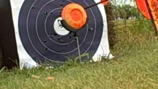 Coreys 50yd clay pigeon bow shot