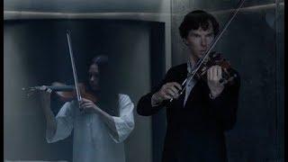 Sherlock plays the violin for the Eurus Sherlok 4 The final problem