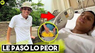 A Este Tiktoker Peruano le Pasó lo Peor Por probar Comida Callejera de la India.