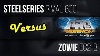 #VERSUS. Zowie EC2-B vs Steelseries Rival 600