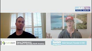 Lets Eat with Mark Samuel Sales Series Episode 2 with Aaron Heidebreicht from Nutrabolt