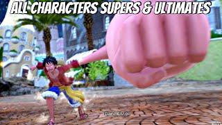 One Piece Odyssey - All Supers & Ultimates PS5 4K 60FPS All Characters Special Attacks