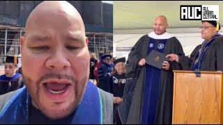 Dont Ever Disrespect Me Fat Joe Goes Off On Fans Trolling After Getting His Doctorates Degree