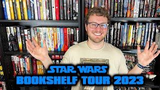 Star Wars Bookshelf Tour 2023  Star Wars Book Collection