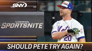 Should Pete Alonso continue to do the Home Run Derby?  SportsNite  SNY