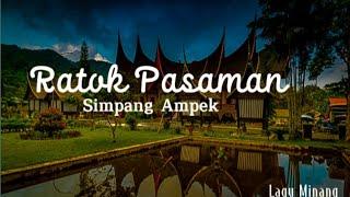 Lagu Minang - Ratok Pasaman  Simpang Ampek  Lirik Cover by Alvis Devitra ft Viqrie ft Fadel