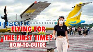 FLYING FOR THE FIRST TIME? Domestic Travel Tip Airport Walk Flight Preparation  Jen Barangan