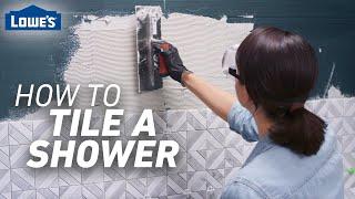 How to Tile a Shower  Tile Prep and Installation