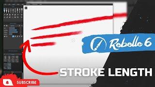 Rebelle 6 New Features Stroke Length