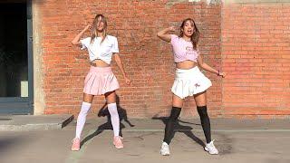 Красивые девушки в юбках танцуют Шафл  Girls Shuffle Dance & Cutting Shapes