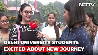 Took CUET 4 Times Delhi University Students Excited About New Journey