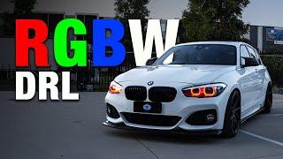 BMW 1-Series F20 F21 118i 120i 125i M140i RGBW DRL Mod - Installation Tutorial