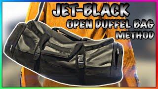 *SOLO* How To Get Jet-Black Open Duffel Bag With ANY Outfit GTA Online