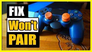 How to Fix PS4 Controller that Wont PAIR to PS4 Reset Blinking Controller