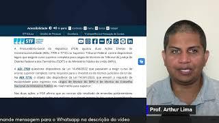 Concurso MPU no STF  banca CGM SP contratada edital para ganhar R$10.000 em MG publicado