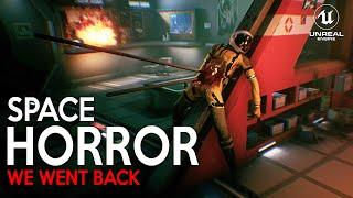 WE WENT BACK Gameplay Demo  ULTRA REALISTIC Free Horror Game like DEAD SPACE in Unreal Engine