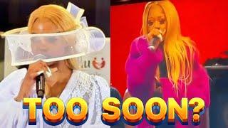 Watch  Babes Wodumo Performs Ngeke Hours After Mampintsha’s Funeral