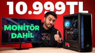 10.999TL MONİTÖR DAHİL SÜPER FİYATLI FULL GAMEBOOSTER OYUNCU SİSTEMİ 