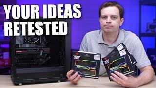 Retesting how much RAM you need for gaming your way