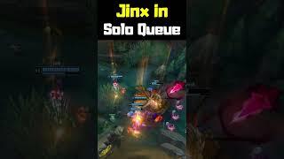 Jinx in Solo Queue - League of Legends #shorts