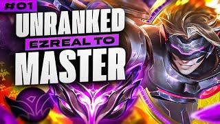 Ezreal Unranked to Master #1 - Ezreal ADC Gameplay  League of Legends