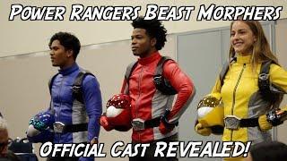 Power Rangers Beast Morphers Official Cast REVEALED