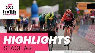 Giro dItalia 2024  Stage 2 Highlights