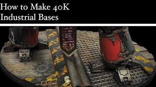 How To Make Industrial Wargaming Bases