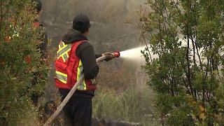 Yellowknife plans re-entry but Hay River fires are still growing  NWT WILDFIRES